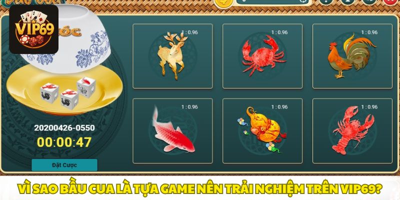 Bầu Cua Hoàng Gia – Đồ họa đỉnh cao, gameplay hấp dẫn, bảo mật tuyệt đối